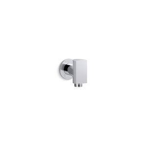 Coude d'alimentation mural avec clapet antiretour Exhale de KOHLER, chrome poli
