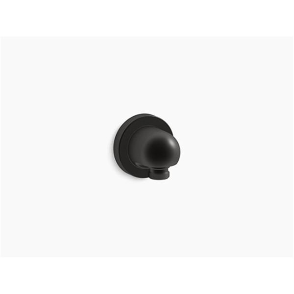 KOHLER Stillness Wall-Mount Supply Elbow - Matte Black