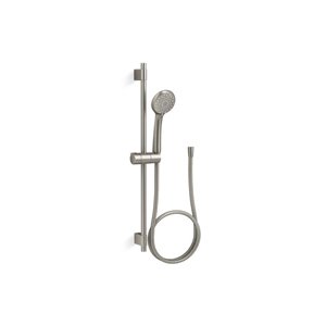 Trousse de douche à main sur barre à glissière Awaken B90 de KOHLER, nickel brossé