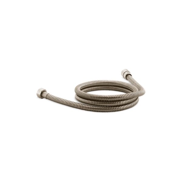 KOHLER MasterShower Brauseschlauch 152 Cm – Poliertes Chrom, Drehbarer Fuß