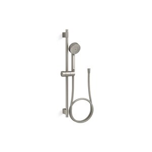 Trousse de douche à main sur barre à glissière Awaken G90 de KOHLER, nickel brossé