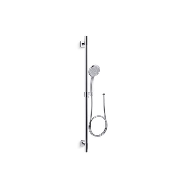 KOHLER Awaken B110 Premium Hand Shower and Sliding Bar Kit Polished