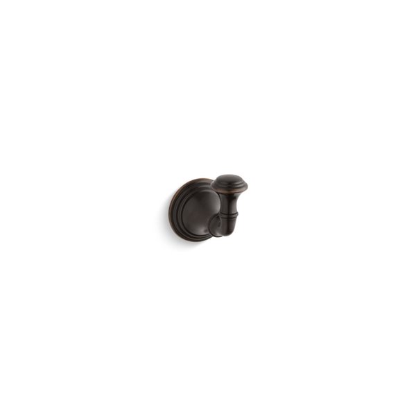 KOHLER K-10555 Devonshire Robe Hook - Oil-Rubbed Bronze