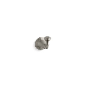 KOHLER K-10555 Devonshire Robe Hook - Vibrant Brushed Nickel