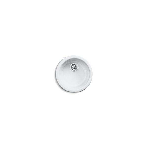 KOHLER Porto Fino Bar Sink - White - 9.18-in