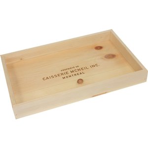 McNeil Natural Decorative Wooden Tray in pine - 17-in x 10.5-in x 2-in
