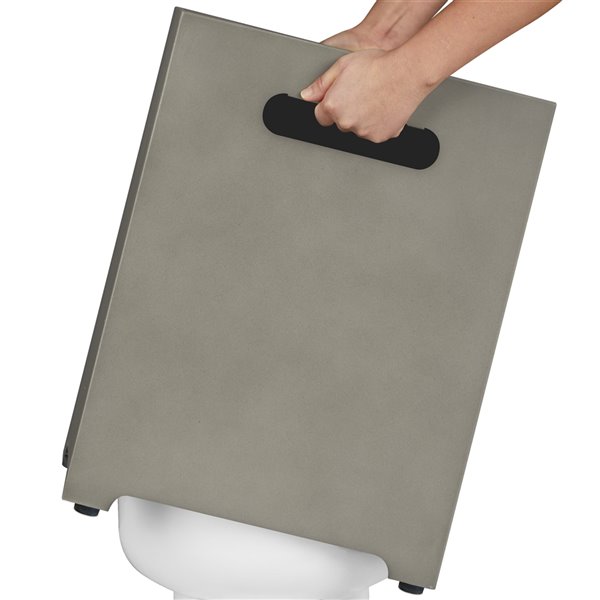 Real Flame Propane Tank Cover in Mist Gray - 15-in x 15-in x 20.25-in H