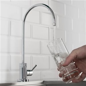 KRAUS Purita Drinking Water Dispenser Beverage Kitchen Faucet - Chrome - 12-in