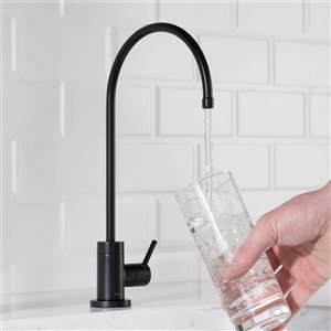 KRAUS Purita Drinking Water Dispenser Beverage Kitchen Faucet - Matte Black