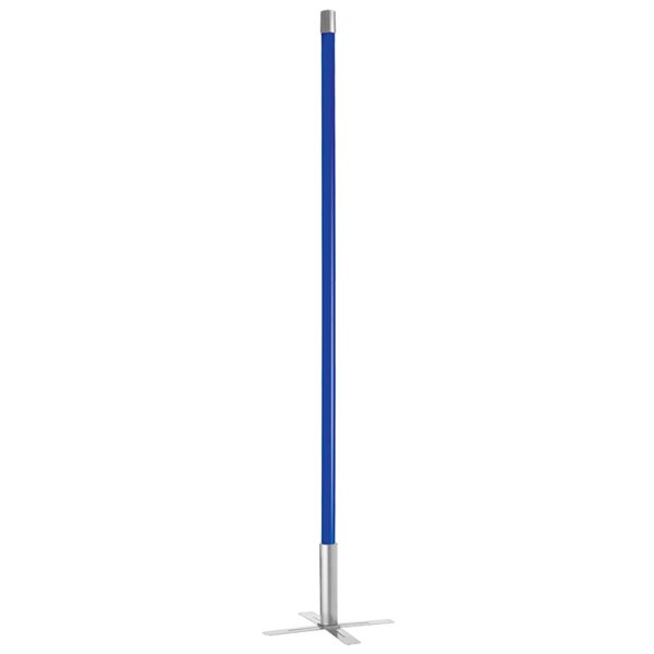 Lampe sur pied Dainostix de Dainolite, 1 lumière, 53 po, bleu