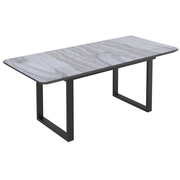 Nspire Contemporary Faux Marble Dining, Dwell Adjustable Coffee Table