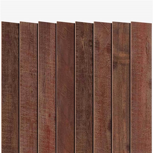 AS-IS BRAND ISH Wall Panel - 5-in x 4-ft - Red