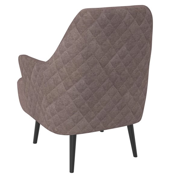 !nspire Mid Century Modern Upholsterd Accent Chair - Gray 403-543GY | RONA