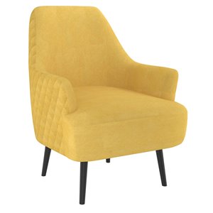 !nspire Mid Century Modern Upholsterd Accent Chair - Mustard