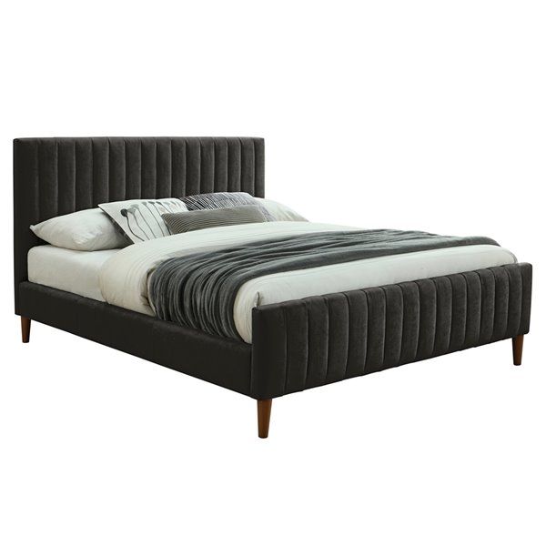Nspire Upholstered Platform Bed, Upholstered King Bed Frame Canada