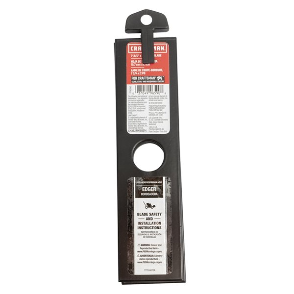 Craftsman 7.5 shop edger blade