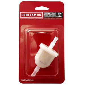 Filtre à carburant pour tracteur de pelouse de Craftsman, 1/4 po ou 5/16 po