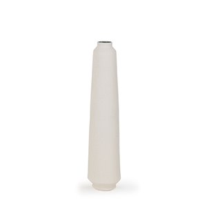 Gild Design House Jasper Ceramic Floor Vase - Small - White - 40-in