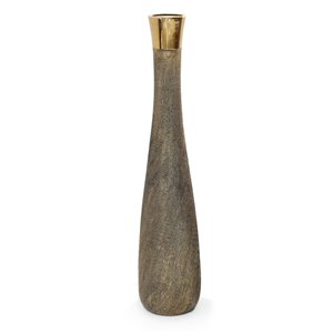 Gild Design House Castle Ceramic Floor Vase - Small - Gold - 39-in