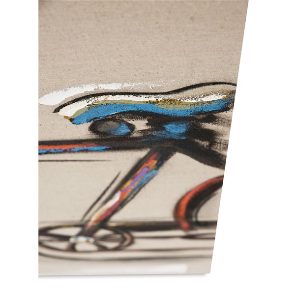 Gild Design House Rider Vintage Bicycle Wall Art - 39-in x 39-in