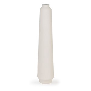 Gild Design House Jasper Ceramic Floor Vase - Large - White - 47-in