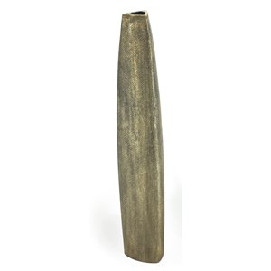 Gild Design House Rhea Ceramic Floor Vase - Small - Gold - 40-in