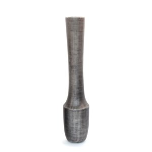 Gild Design House Bristle Ceramic Floor Vase - Large - Silver - 47-in