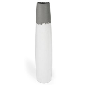 Gild Design House Lache Ceramic Floor Vase - Large - White - 47-in