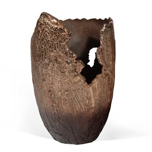 Gild Design House Terra Vase - Large - Copper/Bronze - 17-in x 11-inx 9-in