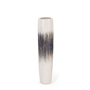 Vase de plancher en céramique blanc Rayne Gild Design House, petit, 39 po