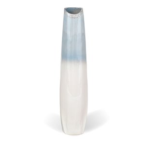 Gild Design House Tides Ceramic Floor Vase - Large - Blue - 47-in