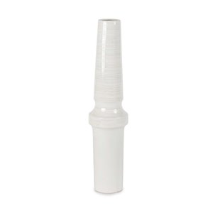 Gild Design House Silo Ceramic Floor Vase - Small - White - 40-in