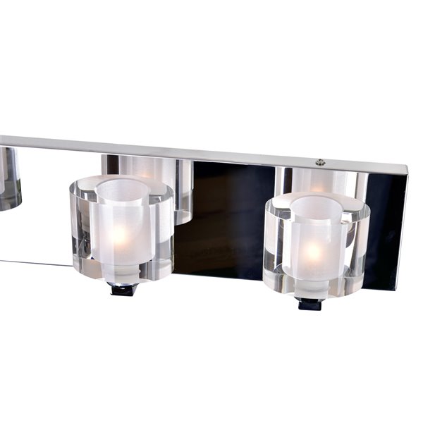 CWI Lighting Tina 4-Light Wall Sconce with Chrome Finish