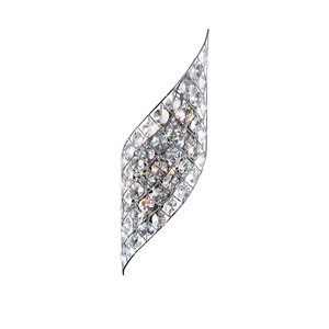 CWI Lighting Chique 4-Light Wall Sconce with Chrome Finish