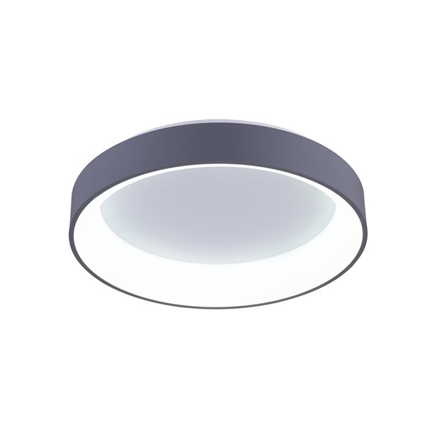 CWI Lighting Arenal Round Flush-Mount Light - LED - White