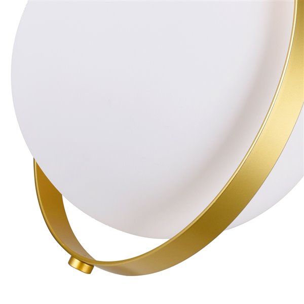 CWI Lighting Da Vinci Wall Sconce - 1-Light - Brass