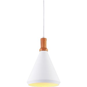 CWI Lighting Suzie Mini Pendant Light - 1-Light - White - 10-in