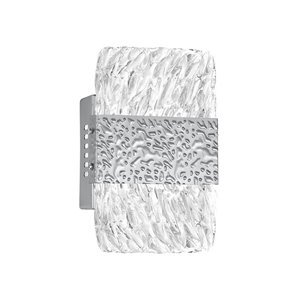 CWI Lighting Carolina Modern Wall Sconce - LED Light - Pewter