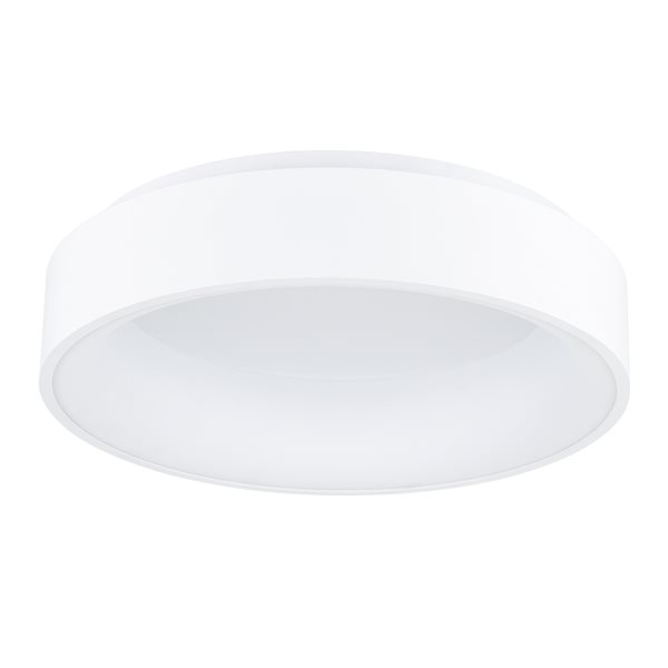 CWI Lighting Arenal Round Flush-Mount Light - LED - Grey and White