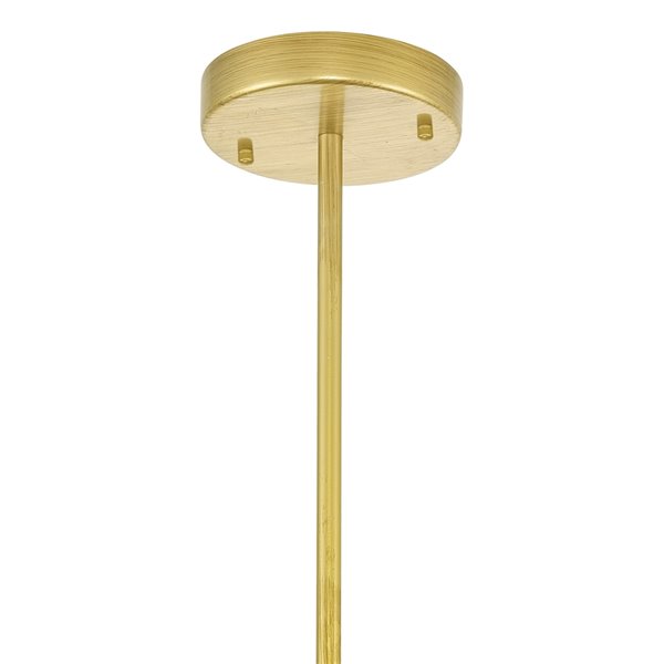CWI Lighting Belinda Pendant Light - 1-Light - Champagne
