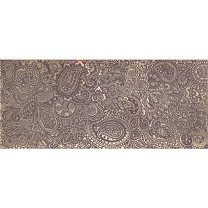 Mono Serra Group Ceramic Tile 8-in x 20-in Sari Oro Brown 10.76 sq.ft. / case (10 pcs / case)