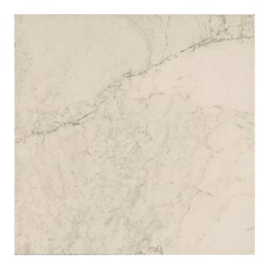 Mono Serra Group Ceramic Tile 13.4-in x 13.4-in Carrara 14.95 sq.ft. / case (12 pcs / case)