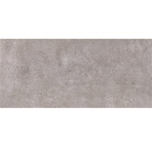 Tuile porcelaine Mono Serra 12 po x 24 po Progetto Gris 14.53 pi2 (7 mcx / boite)