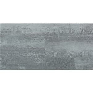 Tuile de vinyle Mono Serra SPC Ciment Gris foncer 4.2 mm, 28 pi2 / boite