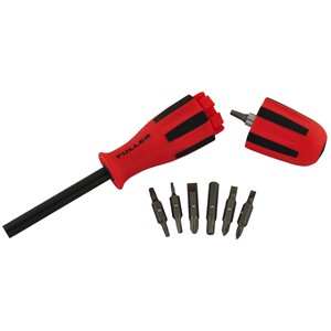 Tournevis à embouts multiples Piggyback avec tournevis court intégré Fuller d'Innovak, 17 mcx