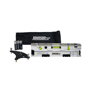 Projecteur de points laser torpille magnétique à trois faisceaux Johnson Level