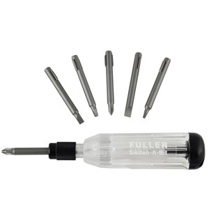 Tournevis à embouts multiples polyvalent Fuller d'Innovak, 6-en-1