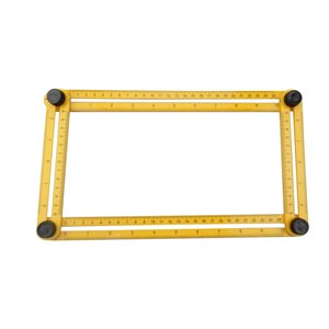 Innovak Fuller Precision SAE/Metric Angle Measuring Ruler - 10-in