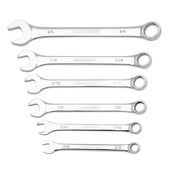 FULLER® Innovak Fuller Pro SAE Combination Wrench Set 6 pcs 4211386