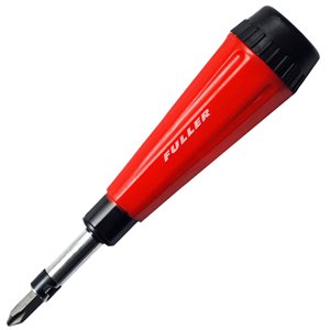 Tournevis à embouts multiples avec rangement dans le manche Fuller d'Innovak, 6-en-1